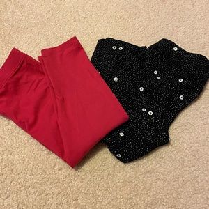Girls Capri Leggings